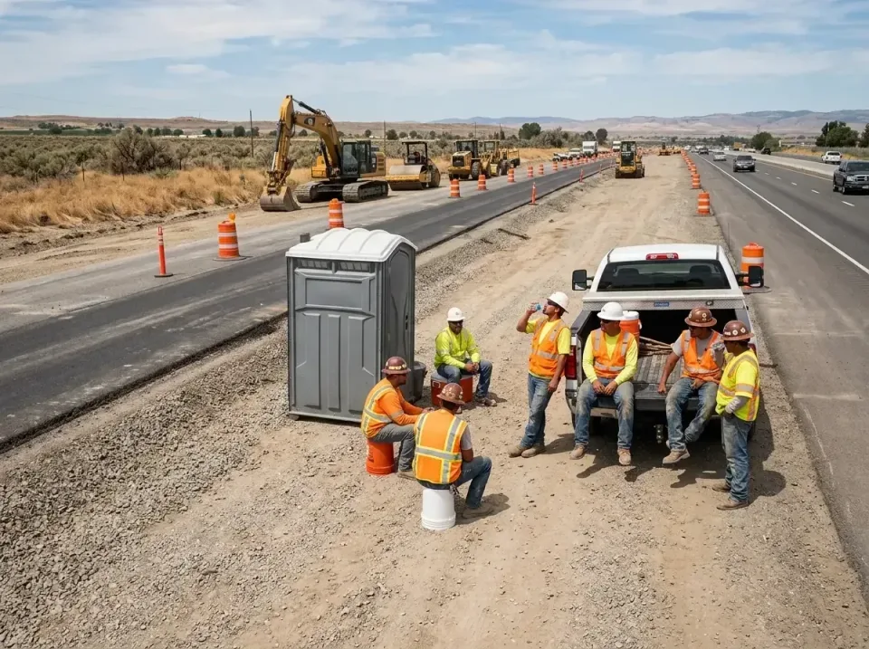 highway-road-construction-crew-007 — frequently asked questions, Porta Potty and Restroom Rentals in Many, LA